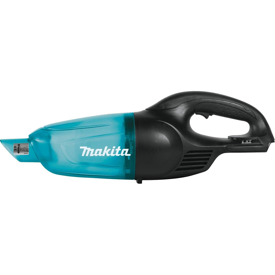 Makita XLC02ZB 18V LXT Cordless Vacuum (Bare Tool) with 5.0Ah Lithium-Ion Battery